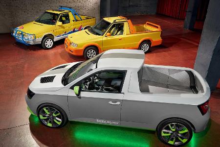 Skoda-Historie: Der Felicia Fun, ein Freizeit-Pick-up mit pfiffigem Innenraum