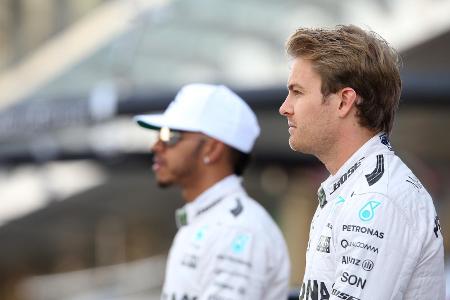 Unter Druck: Nico Rosberg gewann 2016 die Formel-1-WM gegen Lewis Hamilton Unter Druck: Nico Rosberg gewann 2016 die Formel-1-WM gegen Lewis Hamilton