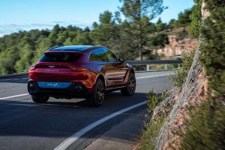 Aston Martin DBX (2020): Edel-SUV debütiert mit 550 PS-V8