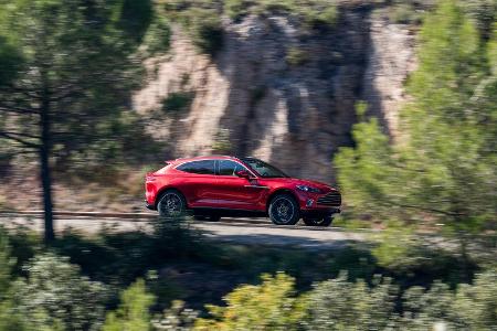 Aston Martin DBX (2020): Edel-SUV debütiert mit 550 PS-V8