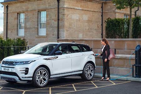 Range Rover Evoque P300e, Discovery Sport P300e: Neue Plug-in-Hybride