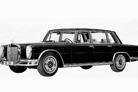 Mercedes 600 (1963-1981): Klotzen statt Kleckern