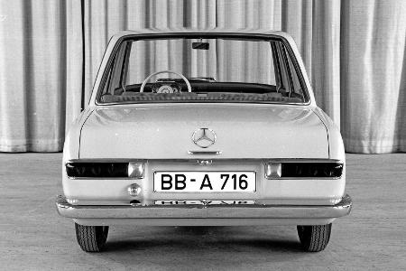 Vergessene Studien: Mercedes W 118/119 (1962)