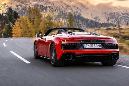 Audi R8 V10 RWD: Supersportler mit Hinterradantrieb erhält Facelift
