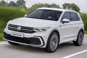VW Tiguan 2020 Rendering: So dürfte das Facelift aussehen