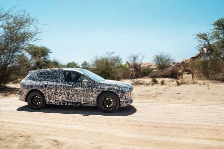 BMW iNext testet in Südafrika