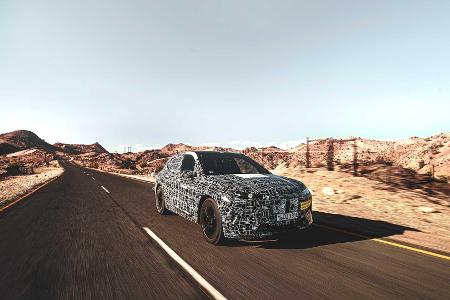 BMW iNext testet in Südafrika