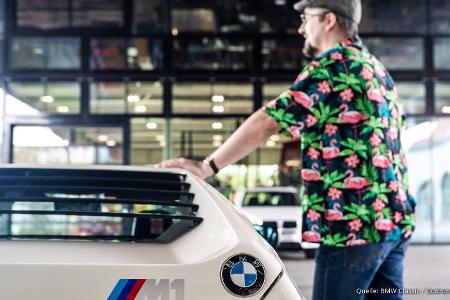 Im BMW M1 durch München: M1ami Weiss