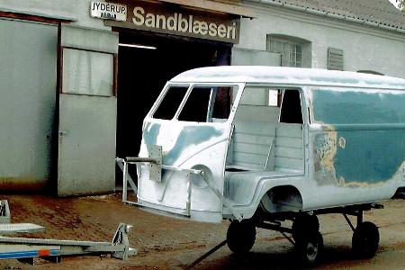 Volkswagen T1 Bulli von 1950: Miss Sofie feiert Geburtstag