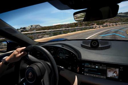 Porsche Taycan (2021): Schneller sprinten und komfortabler laden