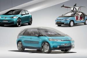 Ist der Volkswagen ID.3 eine Evolution des IRVW Futura von 1989?