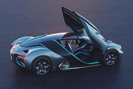 Hyperion XP1: Brennstoffzellen-Supersportler der Bugatti-Chiron-Liga