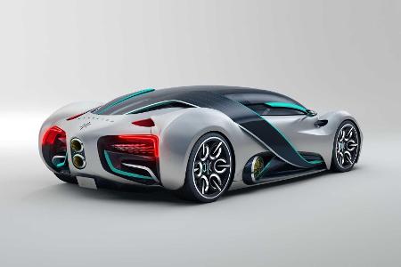 Hyperion XP1: Brennstoffzellen-Supersportler der Bugatti-Chiron-Liga