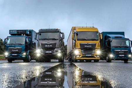 MAN TGX, TGS, TGM und TGL: Neue Lkw-Generation vorgestellt