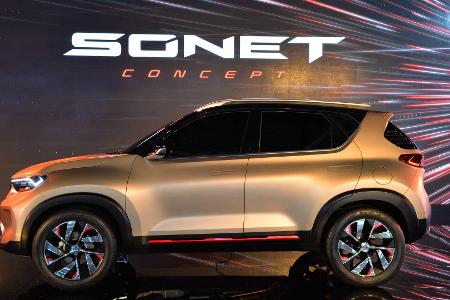 Kia Sonet Concept: Seriennaher Ausblick in Indien