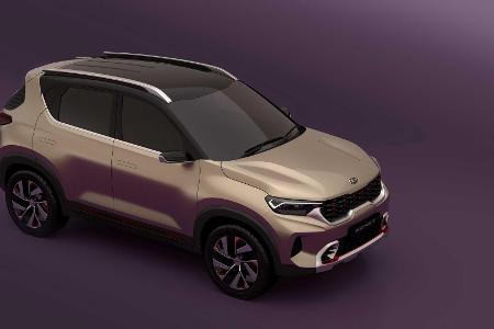 Kia Sonet Concept: Seriennaher Ausblick in Indien