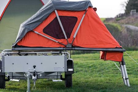 Elektro Frosch Pro Camping: Winziges Dreirad für Camping-Zwecke