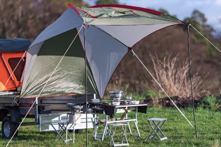 Elektro Frosch Pro Camping: Winziges Dreirad für Camping-Zwecke