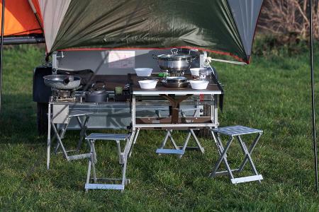 Elektro Frosch Pro Camping: Winziges Dreirad für Camping-Zwecke