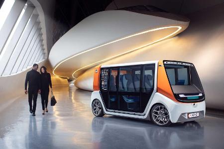 Rinspeed MetroSnap (2020): Modular aufgebautes Elektro-Shuttle