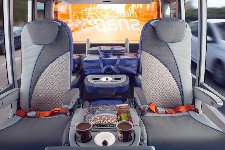 Rinspeed MetroSnap (2020): Modular aufgebautes Elektro-Shuttle