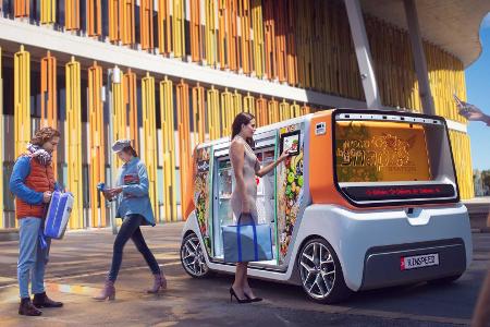 Rinspeed MetroSnap (2020): Modular aufgebautes Elektro-Shuttle