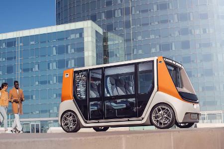 Rinspeed MetroSnap (2020): Modular aufgebautes Elektro-Shuttle