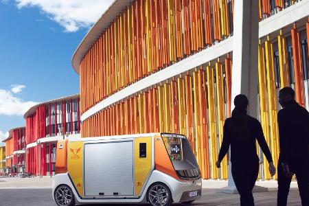 Rinspeed MetroSnap (2020): Modular aufgebautes Elektro-Shuttle