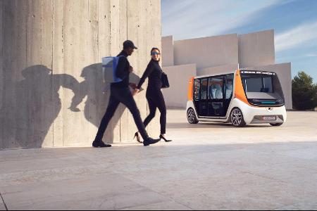 Rinspeed MetroSnap (2020): Modular aufgebautes Elektro-Shuttle