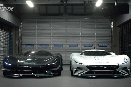 Jaguar Vision Gran Turismo SV: Virtueller Rennwagen-Traum