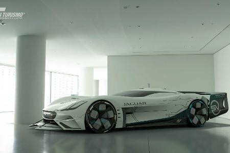 Jaguar Vision Gran Turismo SV: Virtueller Rennwagen-Traum