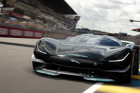 Jaguar Vision Gran Turismo SV: Virtueller Rennwagen-Traum