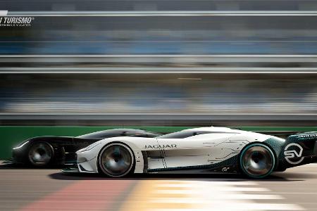 Jaguar Vision Gran Turismo SV: Virtueller Rennwagen-Traum