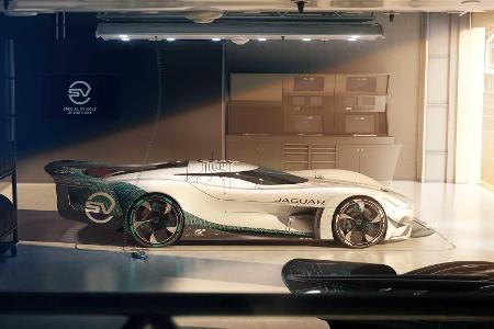 Jaguar Vision Gran Turismo SV: Virtueller Rennwagen-Traum