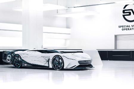 Jaguar Vision Gran Turismo SV: Virtueller Rennwagen-Traum