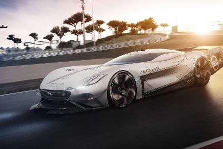 Jaguar Vision Gran Turismo SV: Virtueller Rennwagen-Traum