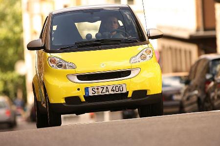 Für Stadt- und Kurzstreckenverkehr sind die gebotenen Fahrleistungen des Diesel-Smart vollkommen ausreichend.