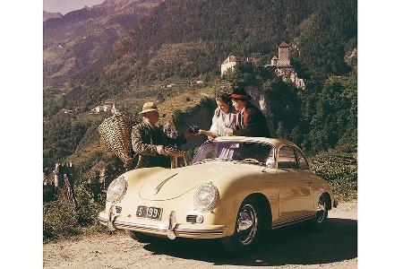 1956: Porsche 356 A Carrera Coupé. - Den Namneszusatz Carrera dürfen ausgewählt sportliche Modelle tragen ...