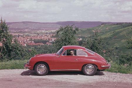 1963: Porsche 356 C Coupé - Das C-Modell des 356 hatte 75 bis 130 PS.