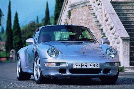 1996: Porsche Carrera 4S 3.6 - Der letzte 911 mit luftgekühlten Motoren.