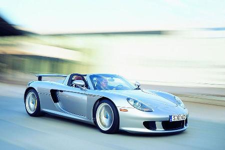 2003: Porsche Carrera GT - Im Mai 2006 verließ der letzte Carrera GT das Werk Leipzig, insgesamt gibt es nur 1282 Stück. Der...