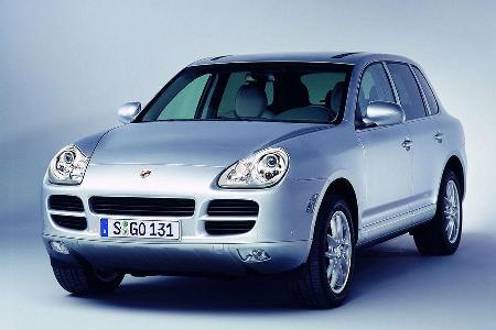 ab 2003: - Mit dem Cayenne vertieft Porsche die Entwicklungs-Zusammenarbeit mit Volkswagen. Auf einer gemeinsamen Plattform ...