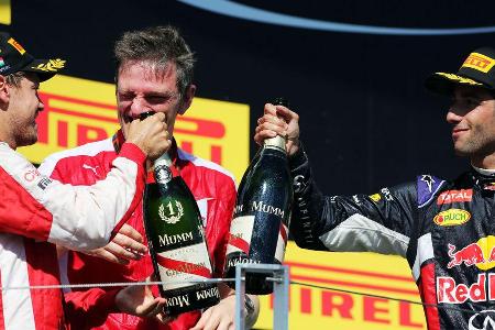 Sebastian Vettel - Ferrari - GP Ungarn - Budapest - Rennen - Sonntag - 26.7.2015