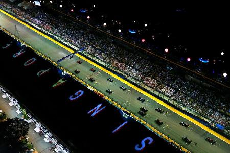 Start - GP Singapur 2015