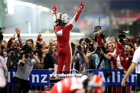 Sebastian Vettel - GP Singapur 2015