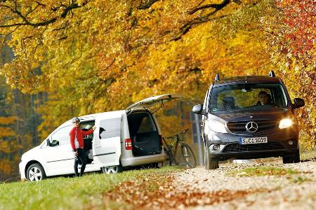 Mercedes Citan 109 CDI, Frontansicht, Seitenansicht