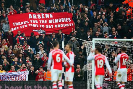 Die Saison 2016/17 wird für Wenger eine der schwersten. Arsenal verpasst die Qualifikation für die Champions League. Für vie...