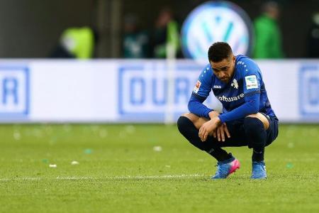 Darmstadt 98 aus der Bundesliga abgestiegen