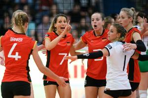 Volleyballerinnen gewinnen ersten Test gegen Ungarn