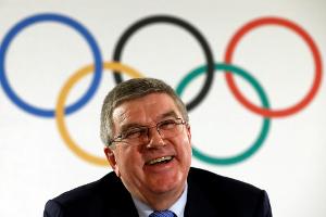 IOC-Präsident Bach bei Tischtennis-WM in Düsseldorf